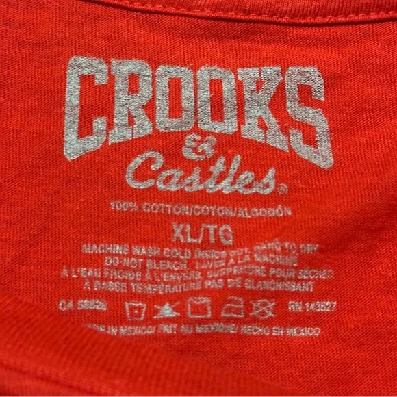 Death Row Records Long Sleeve Red/White Crewneck Shirt - Picture 7 of 7